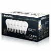 LED žiarovka Ledlux E27 15W studená biela 6 ks