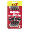Gillette Blue 3 (Blue3) Plus Red strojček na holenie 6+2ks