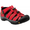 Keen Newport H2 ribbon red/gargoyle dětské outdoorové sandály i do vody