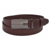 Pánsky kožený opasok 751-30-05 tmavohnedý