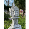 BETÓNOVÁ ZÁHRADNÁ FIGÚRKA Buddha štyri tváre