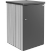 Biohort Box na popolnice Alex 1.3. strieborný/tmavo sivý, 80 x 88 x 129 cm