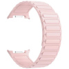 eses Silikónový magnetický remienok pre Samsung Galaxy Watch 8 - Ružový