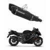 Suzuki GSX 1300 R Hayabusa 2021 - 2024 ladený výfuk HP6 BLACK + dB killer