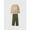 GAP detský set BABY khaki béžová biela