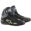 Topánky FASTER-3 DRYSTAR, ALPINESTARS (čierna/sivá/žlutá fluo, veľ. 38,5)