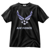 ROTHCO tričko AIR FORCE ČIERNE veľ.XL