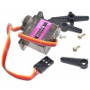 Servo plastové MG90 360 ° 13g, kovové prevody