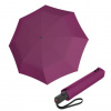 Knirps Knirps RE³ Duomatic Solid purple - ľahký dámsky skladací dáždnik