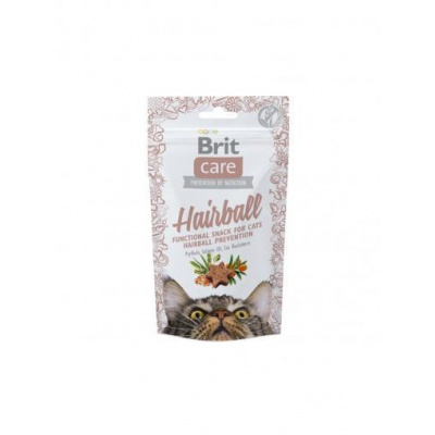 Brit Care Cat Snack Hairball 50 g