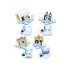 TOOMIES - Bluey puzzle vodolepky do vane
