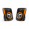 GENIUS GENIUS repro SP-Q180 Orange/ 2.0/ 6W/ USB napájení/ 3,5