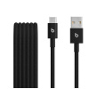 Apple Beats USB-A na USB-C Woven Cables (1.5m) - Bolt Black (2-Pack) mdgh4ee/a