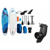 Crivit Dvojkomorový paddleboard Allround F2 + Elektrická plutva na paddleboard (800009437)