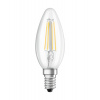 LED žiarovka E14 B35 CL 3,4W = 40W 470lm 4000K Neutrálne 300° CRI90 Vlákno OSRAM SUPERSTAR+ Stmievateľné
