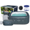 Štvorcový nafukovací hydromasážny bazén Bestway 795 l (Garden SPA Bestway Hawaii 60031 pre 6 osôb, 180 cm)