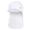 Little Angel Šiltovka tenká pirát Outlast® s UV faktorom 50+, biela/pruh bieločierny veľ. 4 (45-48 cm)