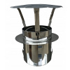 Kominový dáždnik / strieška pre spalinové komíny, systémový, priemer 200 mm, INOX 1.4404
