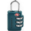 Zámok s kódom Legami Tsa Luggage Padlock - Petrol Blue uni