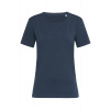 Tričko STEDMAN Relax Crew Neck, Marina Blue modrá, XL