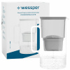 Filtračná kanvica Wessper D2 Borosilicate 3,3 l strieborná/sivá