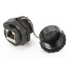 DIGITUS INDUSTRIAL spojka Cat6, tienena STP, 2xRJ45, PoE/PoE+/4PPoE, IP67 DN-IND-C6-C