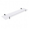 Nimco Bormo Polička, dĺžka 50 cm, matné sklo/chróm BR 11091BX-50-26