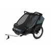 Thule Chariot Cab dvojitý príves na bicykel Dark Slate