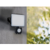 Vonkajší čierny LED reflektor s PIR senzorom 20W/4000K - LF7022S