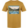 Pánské bavlněné triko HUSKY Tee Lake mustard Velikost: M
