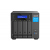 QNAP TVS-h474-PT-8G (2core 3,7 GHz, ZFS, 8 GB RAM, 4x SATA, 2x M.2 NVMe, 2x PCIe, 2x 2,5GbE, 1x HDMI)