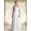 Dlhý svadobný závoj z jemného tylu ZN-06 biely Výber farby: biela