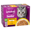 Výhodné balenie Whiskas Senior kapsičky 24 x 85 g - 11+ hydinový výber v želé