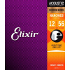 Elixir 16077 NanoWeb Phosphor Bronze 12-56