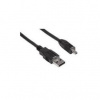 Kábel USB (2.0), USB A M- 8 pin M, 1.8m, čierny, PANASONIC KVUF018801
