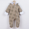 Zimný dojčenský overal Nicol Ella béžový