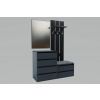 Casarredo MELANIE predsieňová zostava, grafit grey