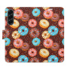 Flip pouzdro iSaprio - Samsung Galaxy A56 5G - Donuts Pattern - kapsičky na karty (Knížkový flip kryt, obal, pouzdro iSaprio - Donuts Pattern na mobil Samsung Galaxy A56 5G - 360° ochrana telefonu, př