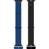 Řemínek Jcpal JCPal FlexDuo pro Apple Watch 38/40/41 mm černá/námořnická modrá - Záruka bezpečnosti. Jednoduché splátky. Doprava zdarma od 170 PLN.