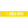 Gorilla Sports Fitness guma 20 lb, žltá