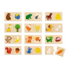 Drevené puzzle Viga Kŕmenie zvierat multicolor