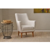 Atelier del Sofa Wing Chair Gonca - Cream v2 Cream