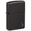 Zapalovač Zippo Armor High Polish Black Flame Design + možnost gravírování