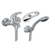 NOVASERVIS Vaňová batéria 100 mm s otvorom METALIA 55 - chróm, 55124,0