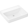 HANSGROHE Xanuia Q závesné umývadlo bez otvoru, bez prepadu, 600 x 480 mm, biela, s povrchom SmartClean, 61151450