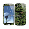 Nálepky Samsung Galaxy S III – Camouflage – zelená