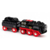 Brio World Parná lokomotíva s vodnou nádržou na batérie
