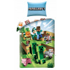 Minecraft 160 x 200 Alex Steve Pig Creeper Bedding (Minecraft 160 x 200 Alex Steve Pig Creeper Bedding)