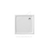 RAVAK PERSEUS PRO 90 FLAT štvor. vanička z liatého mramoru 90 x 90 x 3 cm biela XA037711010