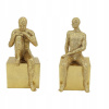 Dekoratívna figúrka DKD Home Decor Gold Resin Pa (Dekoratívna figurína DKD DOMOVÝ DECON Zloty živica)